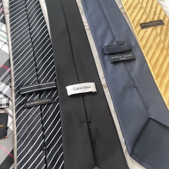 EUC Bundle of Ties. Calvin Klein, BCBG, Nicola Ferri and more. - Picture 3 of 4